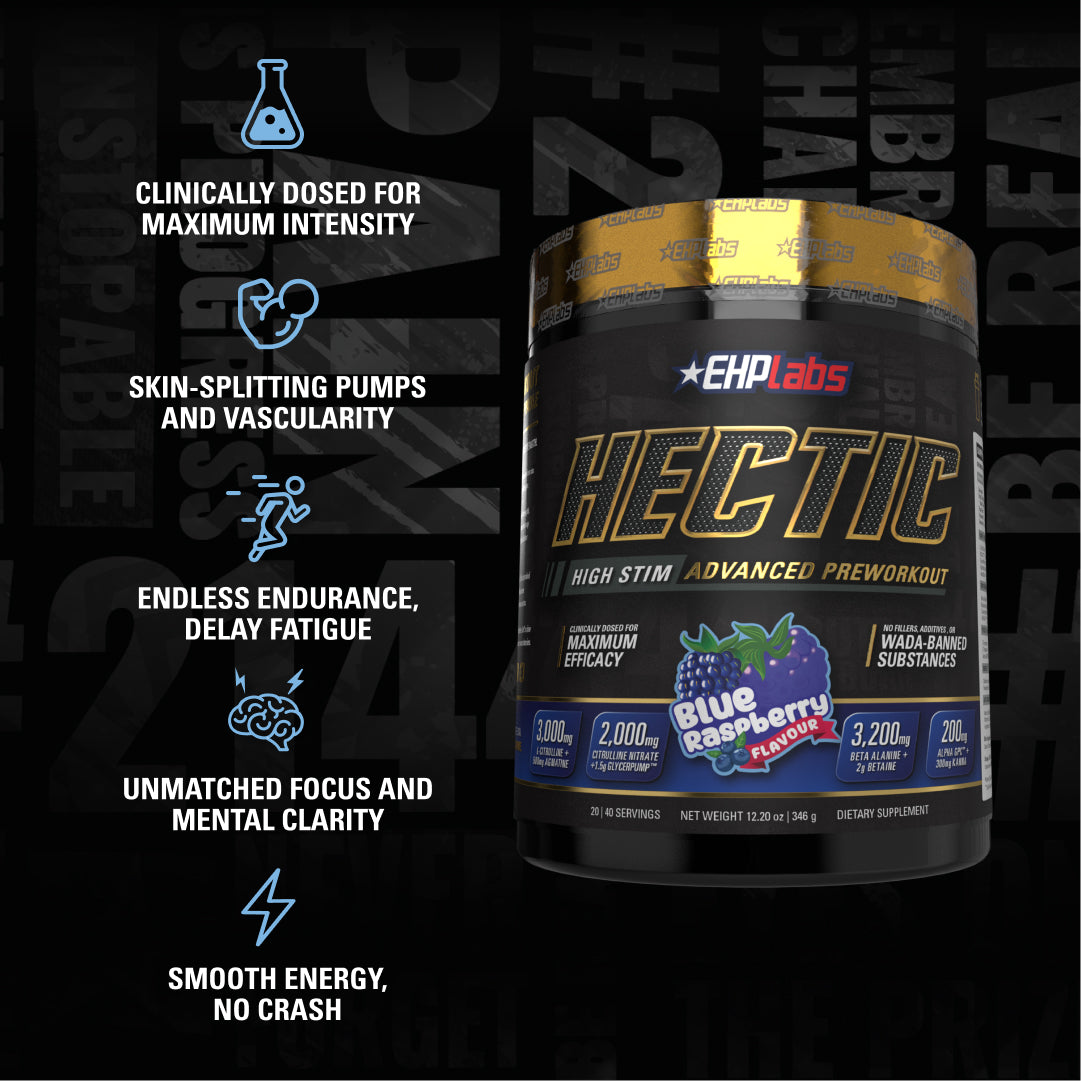 EHPlabs Hectic Pre Workout - USP