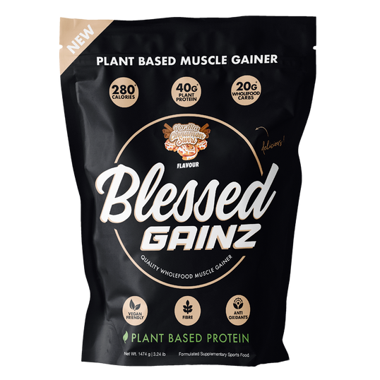 Blessed Gainz Plant Based Muscle Gainer - Peanut Butter