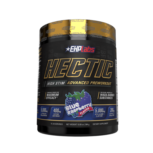 EHPlabs Hectic Pre Workout - Ingredient Panel