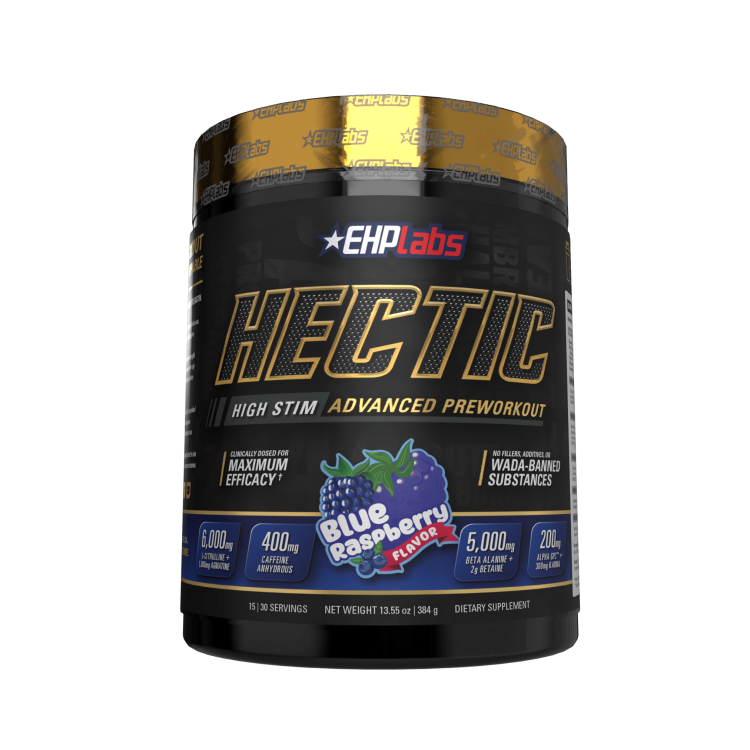 EHPlabs Hectic Pre Workout - Blue Raspberry