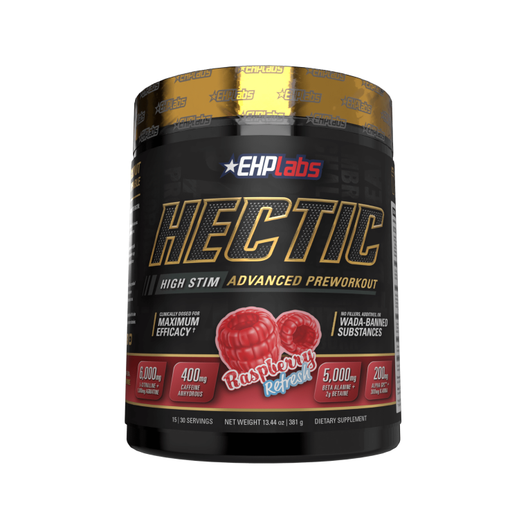 EHPlabs Hectic Pre Workout Raspberry Refresh