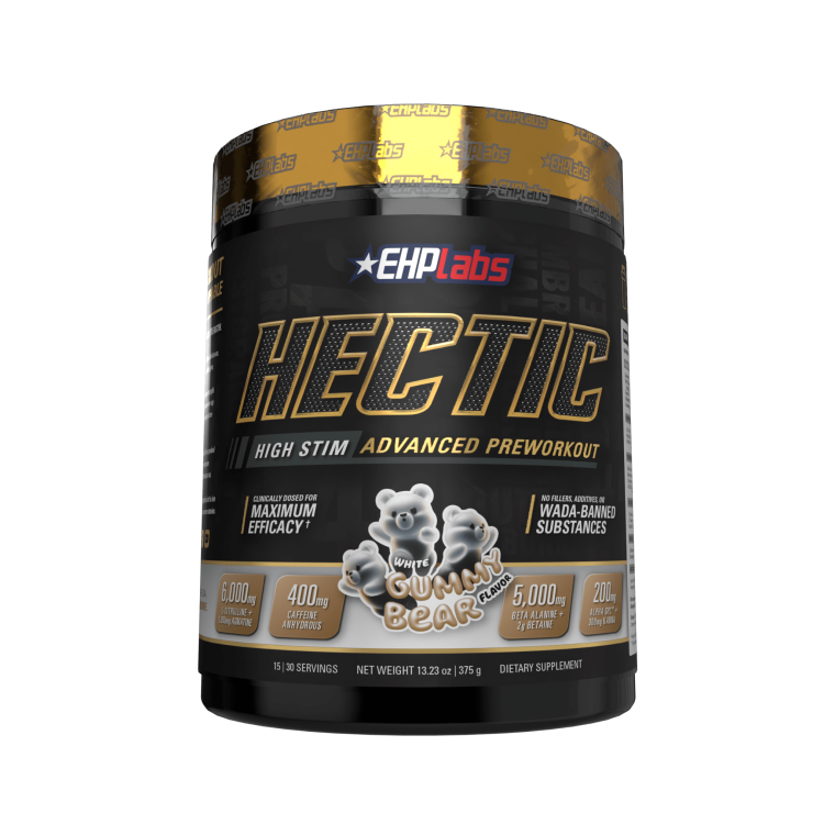 EHPlabs Hectic Pre Workout White Gummy Bear